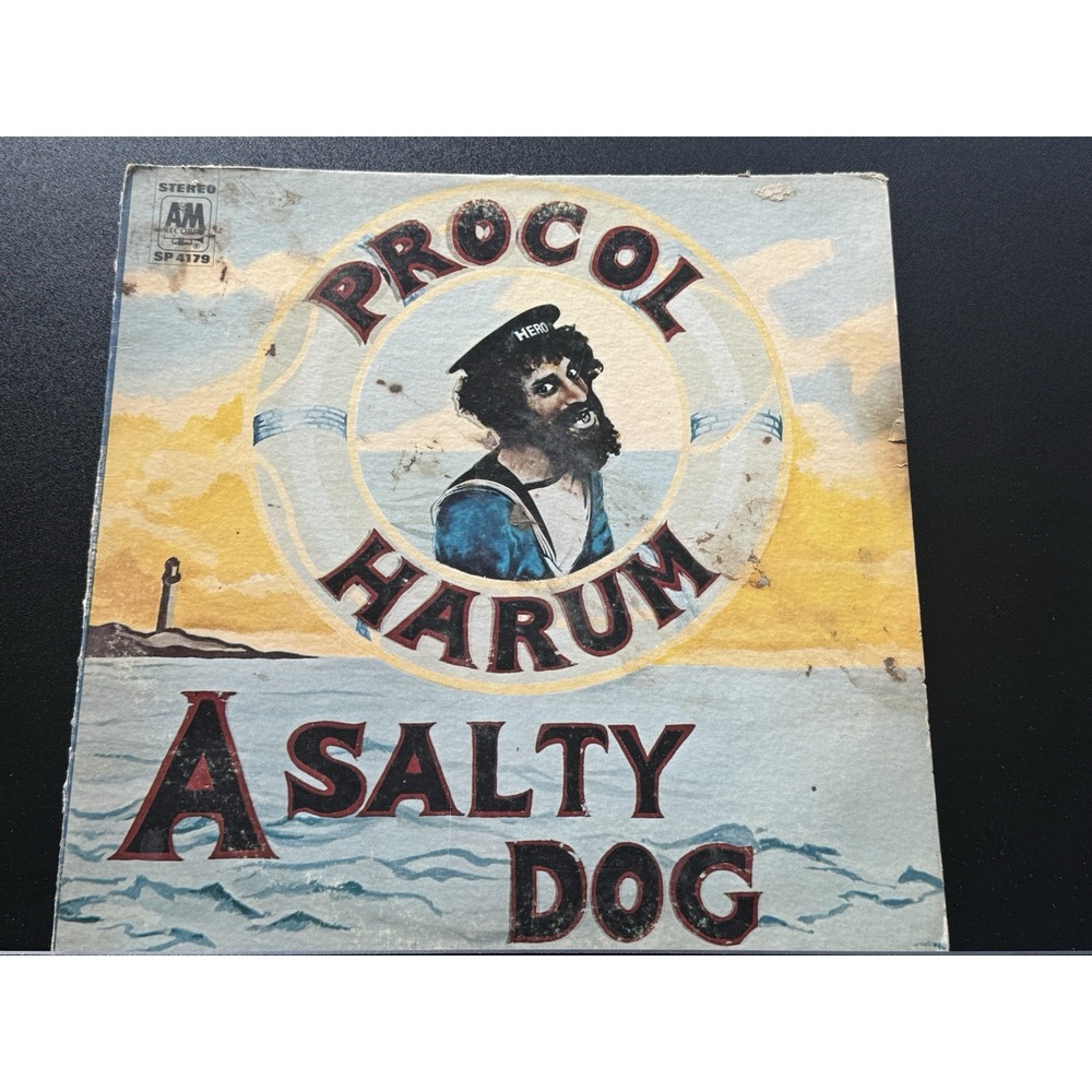 Procol Harum A Salty Dog A&M Records 1st Edition Stereo LP